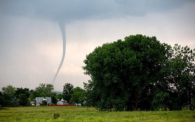 A tornado photographed on Feb. 10, 2010. In the last 3.5 months the U.S. has been in a tornado drought. 