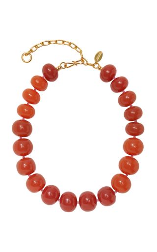 Olympia Resin Beaded Necklace