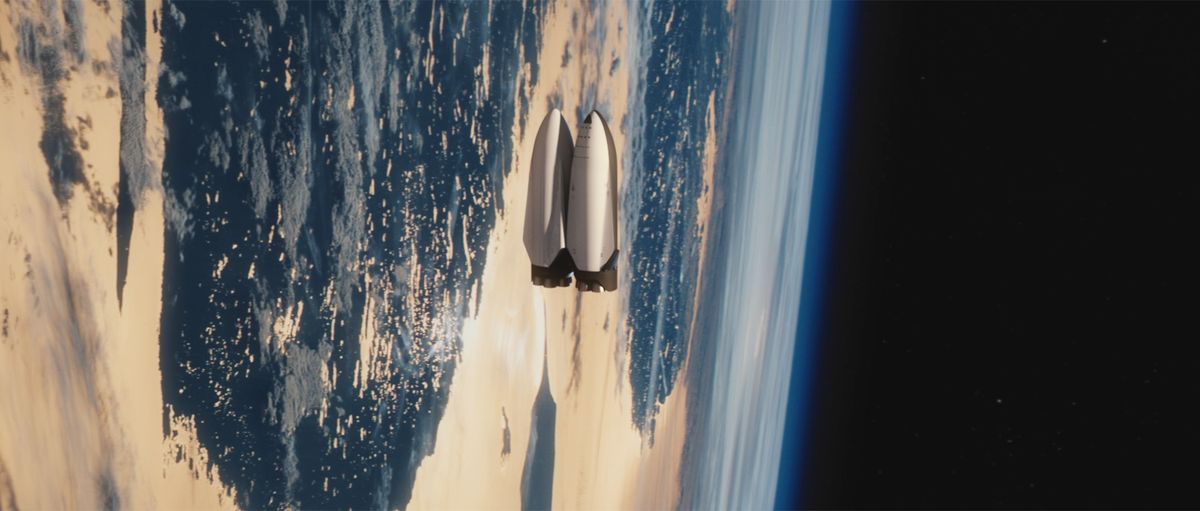 SpaceX's Interplanetary Transport System For Mars Colonization In ...