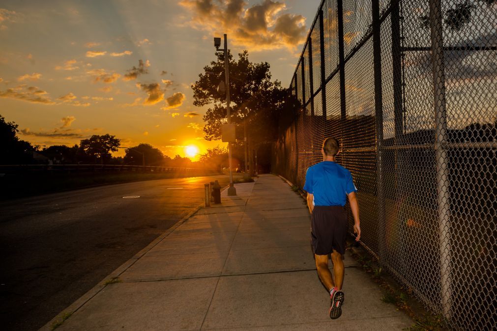 running