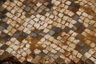 Roman mosaic in southern Turkey