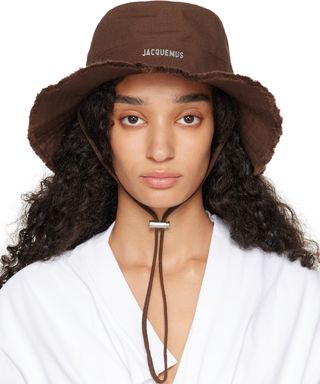 Brown Les Classiques 'le Bob Artichaut' Bucket Hat