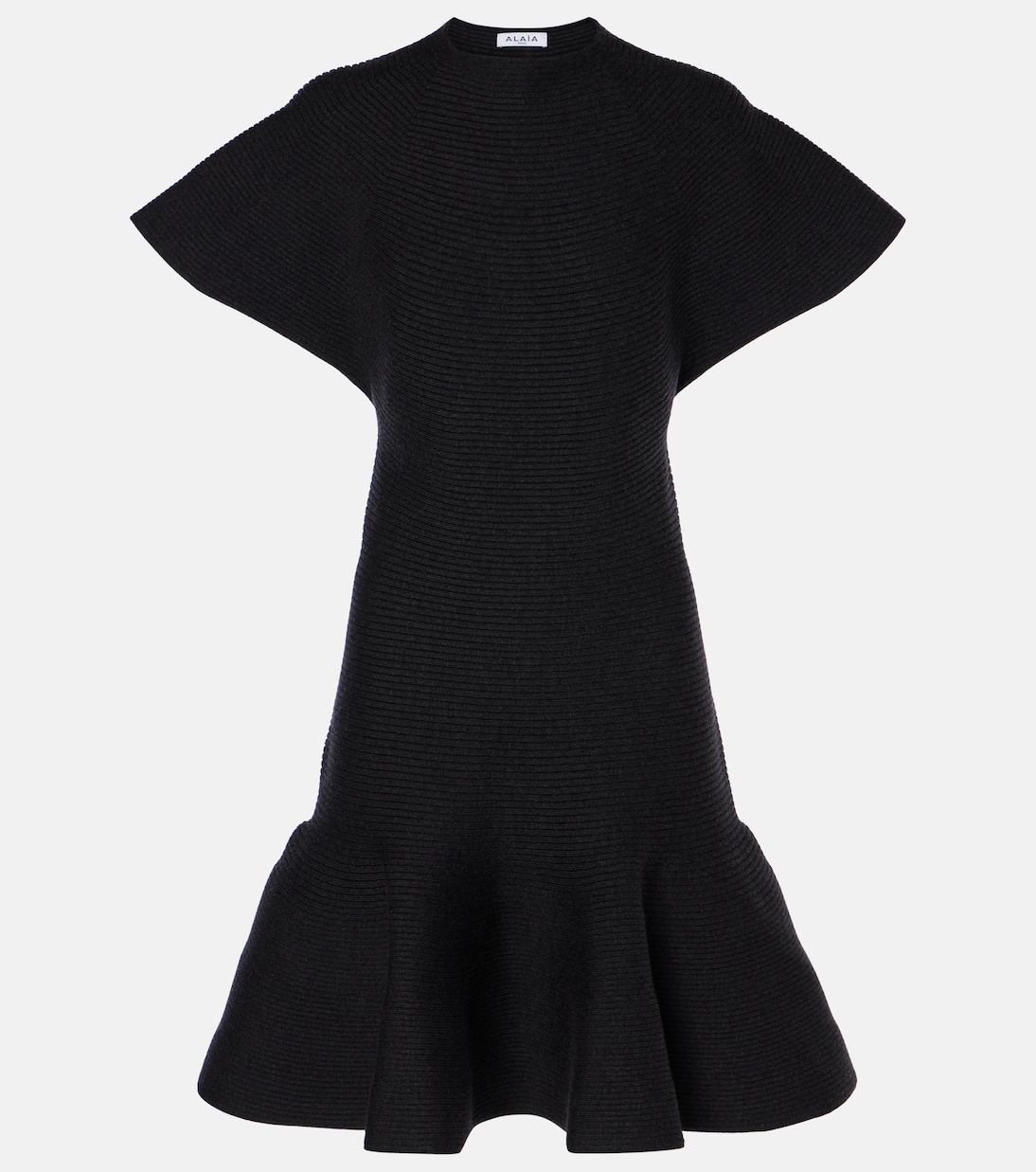 Wool-Blend Minidress