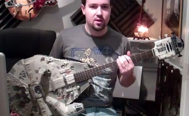 Star Wars' Millennium Falcon Guitar — Video | Guitar World