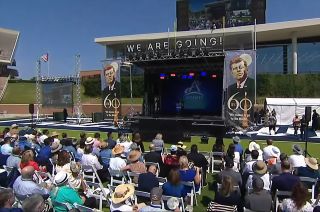 Elected officials, NASA alumni and students from the Houston area attended the 60-year celebration of Pres. John F. Kennedy's "We Choose to Go" speech at Rice Stadium, Sept. 12, 2022.