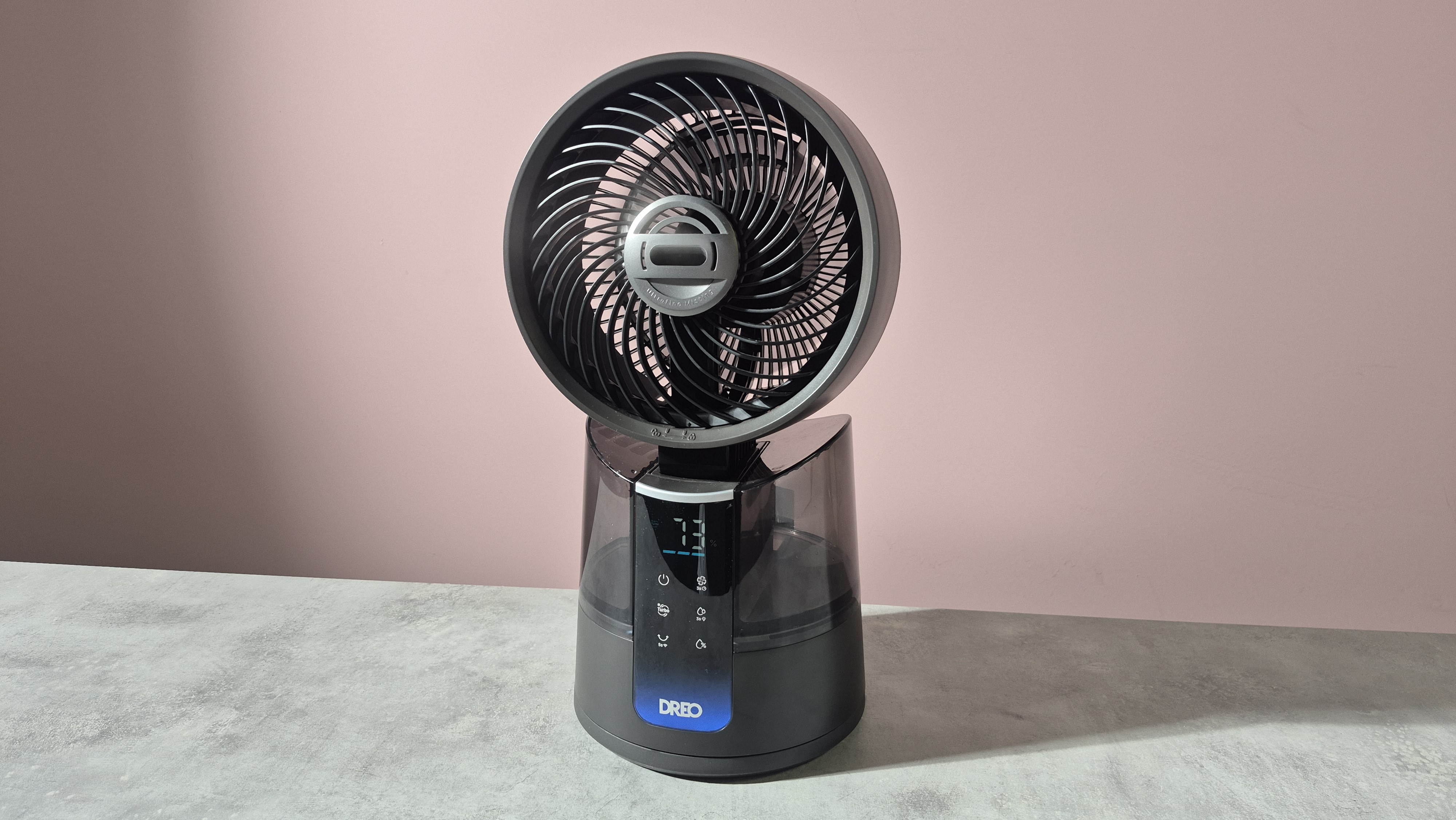 Dreo Smart Misting Fan 516S with misting active