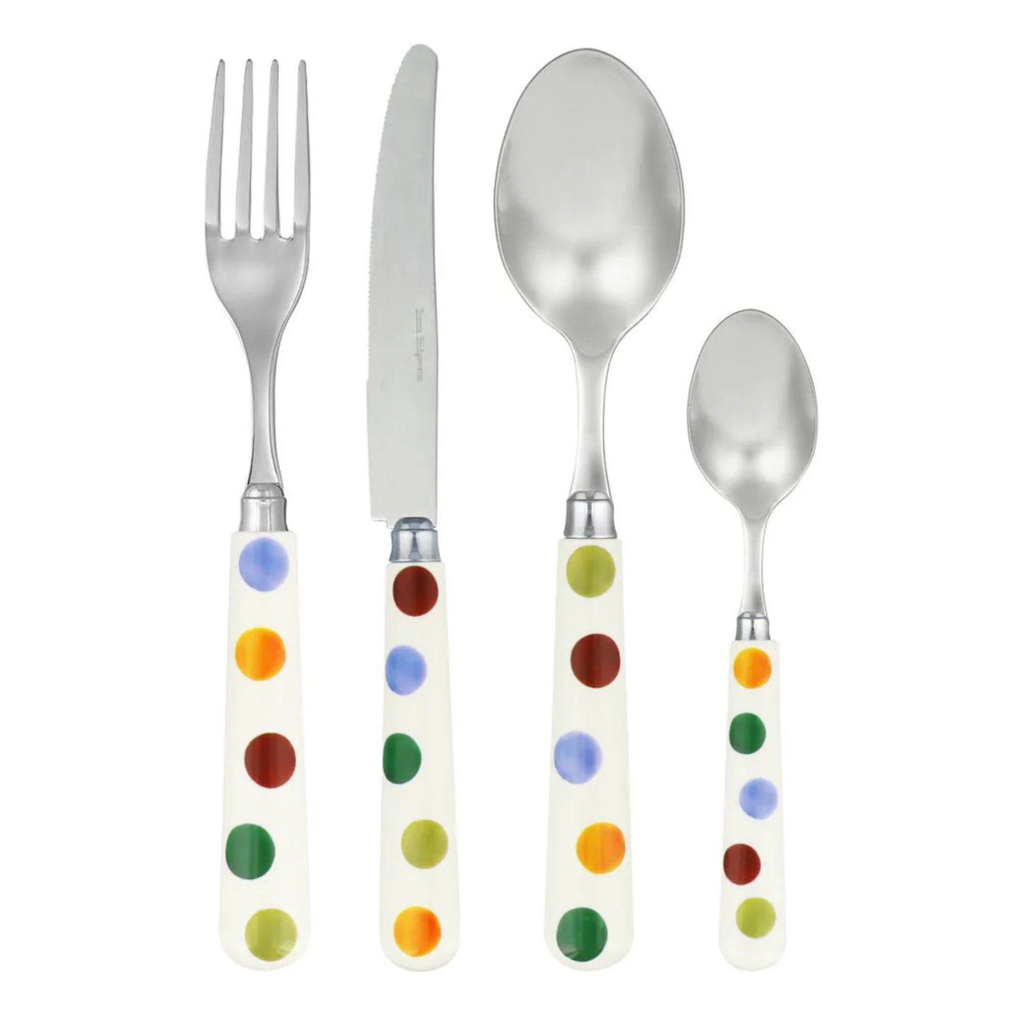 Tiger Global Ltd t/a Justgood, Polka Dot Set of 16 Cutlery
