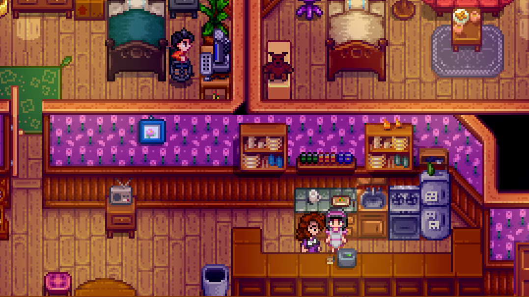 This Stardew Valley Mod Adds A Cute Cafe Run By Twin Npcs Pc Gamer