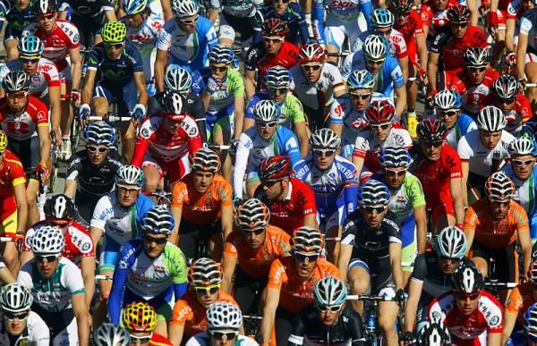 The colours of the 2011 professional peloton