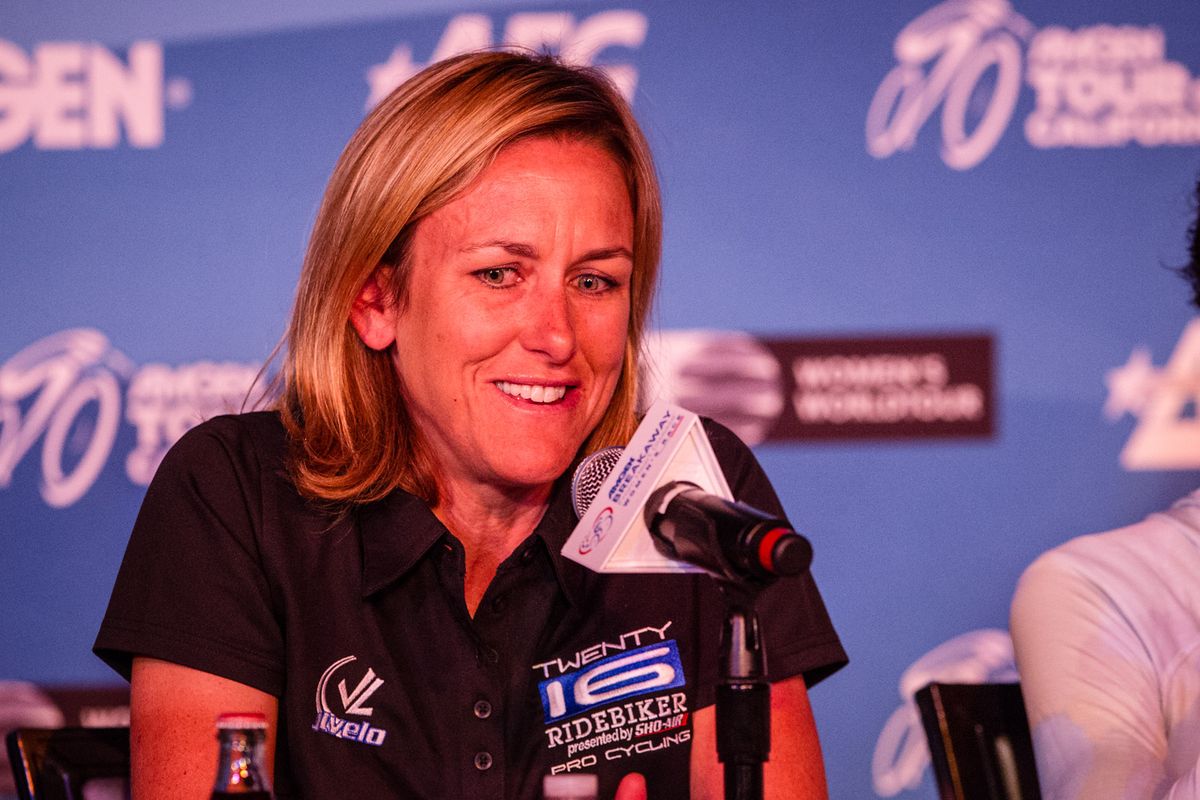 Kristin Armstrong (Twenty 16) will be focused on this weeks team time trial