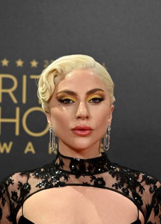 Lady Gaga arrives at the 27th Annual Critics Choice Awards in 2022