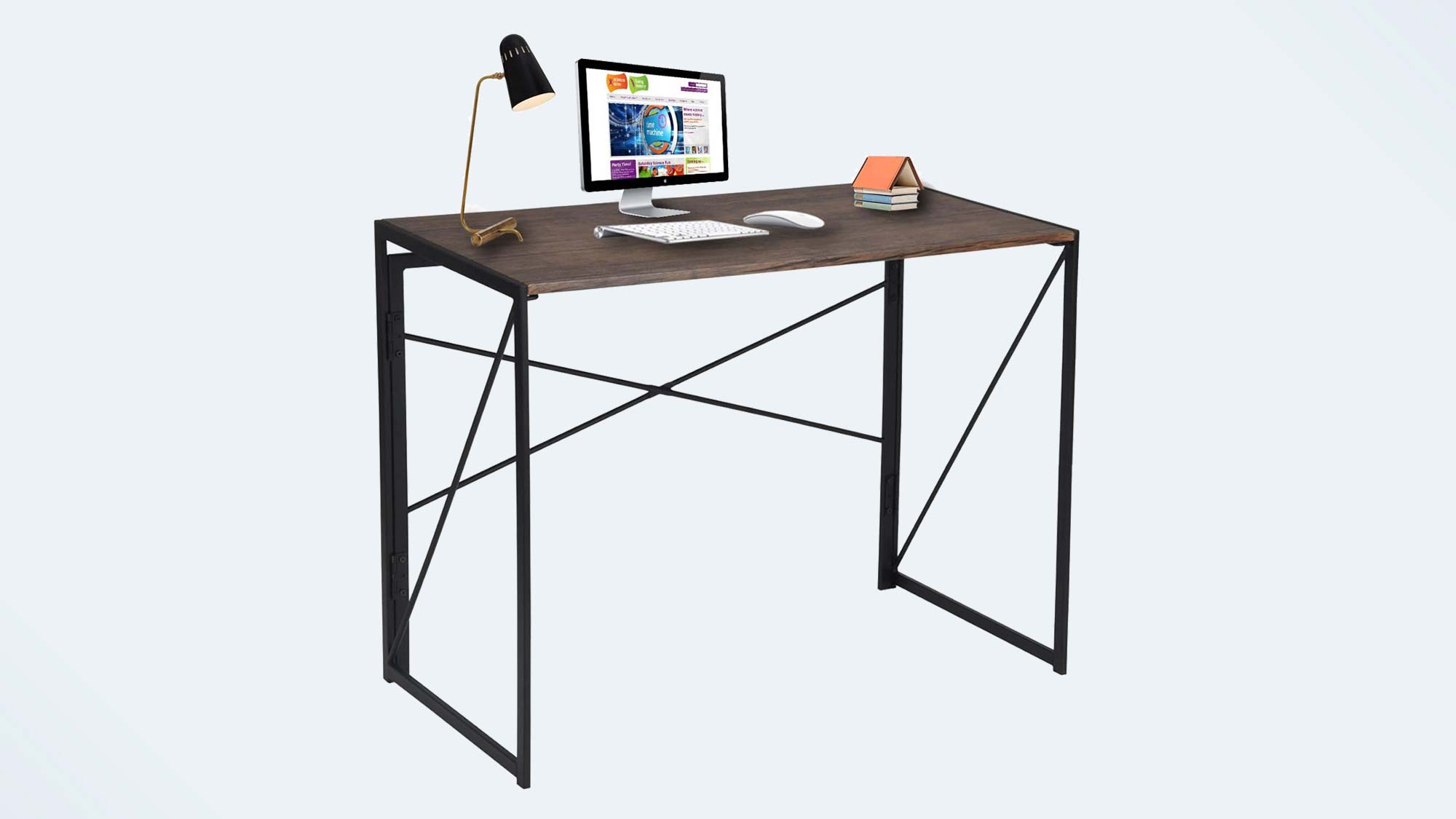 best desks: Coavas Industrial Folding Desk