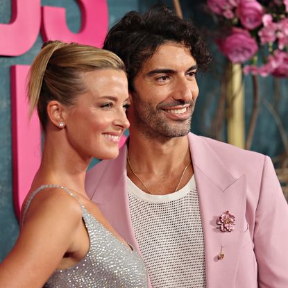 Emily and Justin Baldoni attend the 'It Ends With Us' premiere