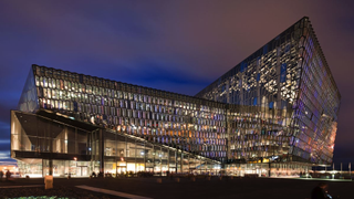 Famous buildings: Harpa Concert Hall