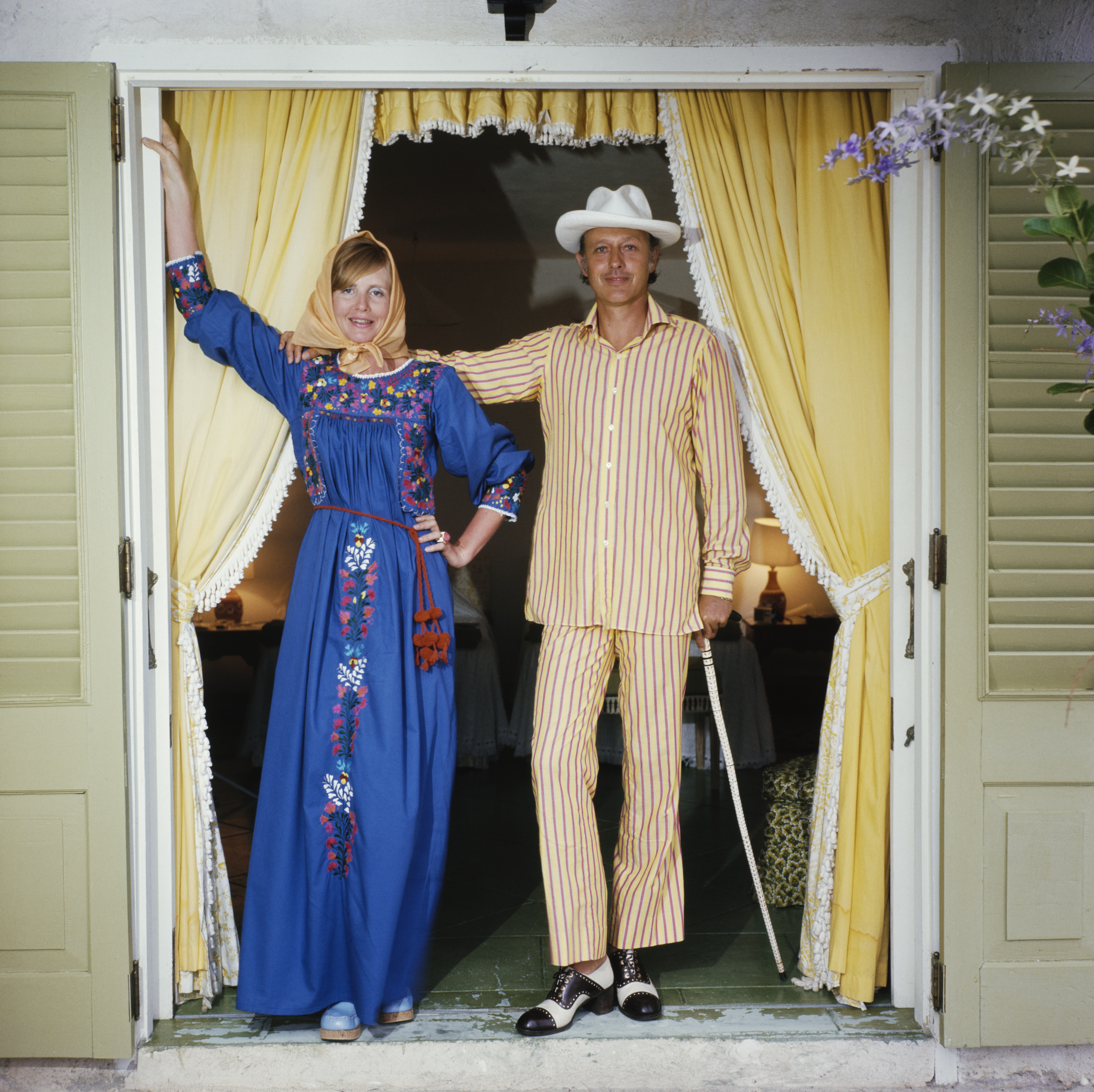 Lady Anne Glenconner and her husband