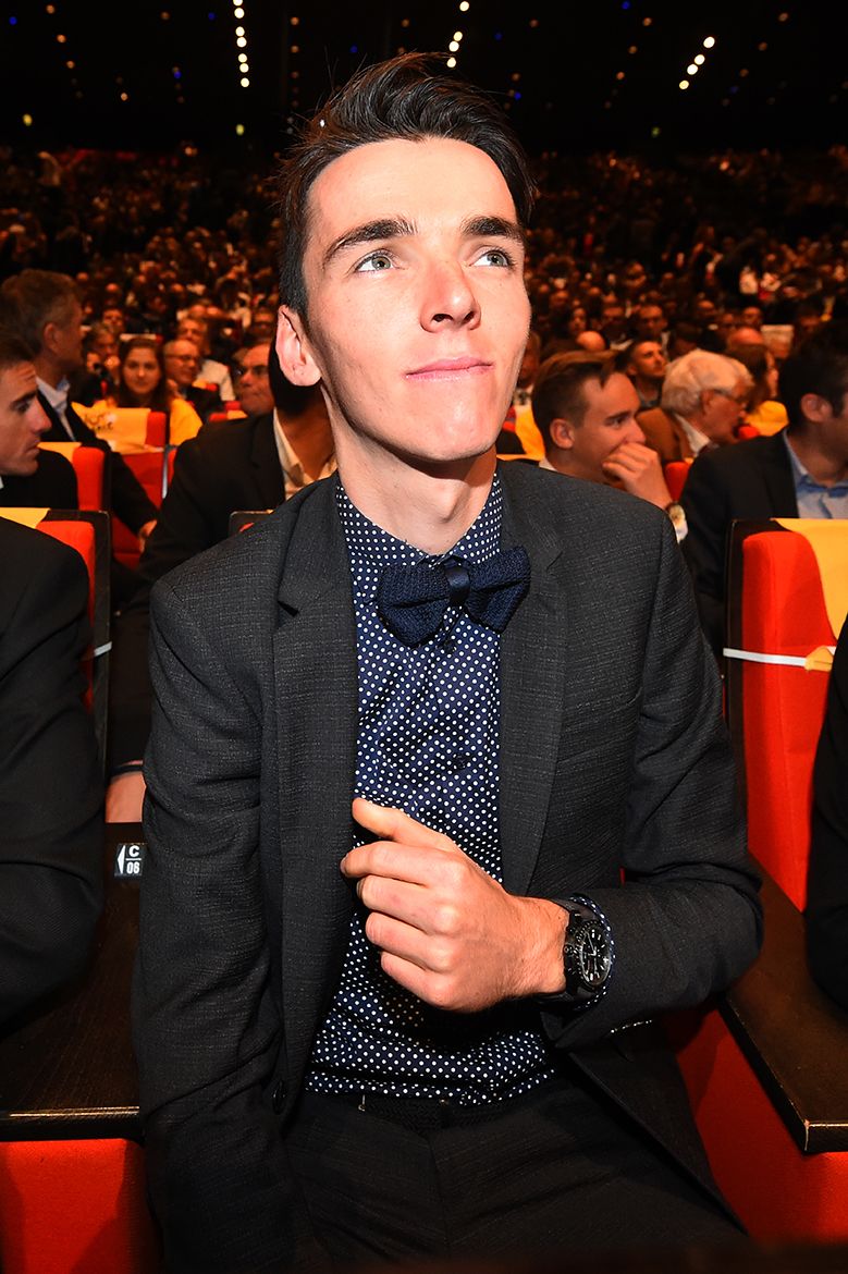 Romain Bardet at the Tour de France 2017 presentaion