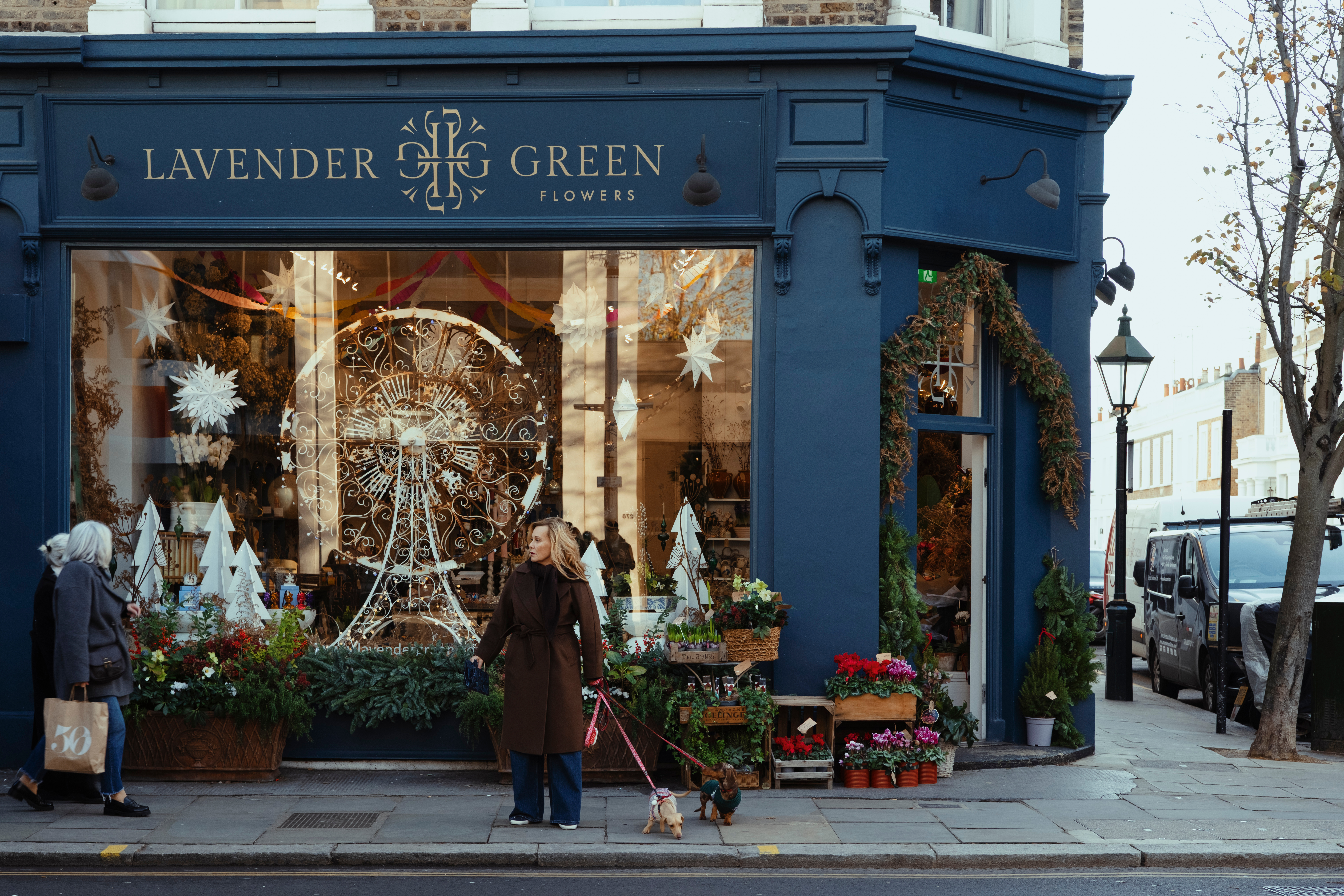 Christmas shop windows