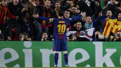 Lionel Messi Champions League Barcelona Chelsea