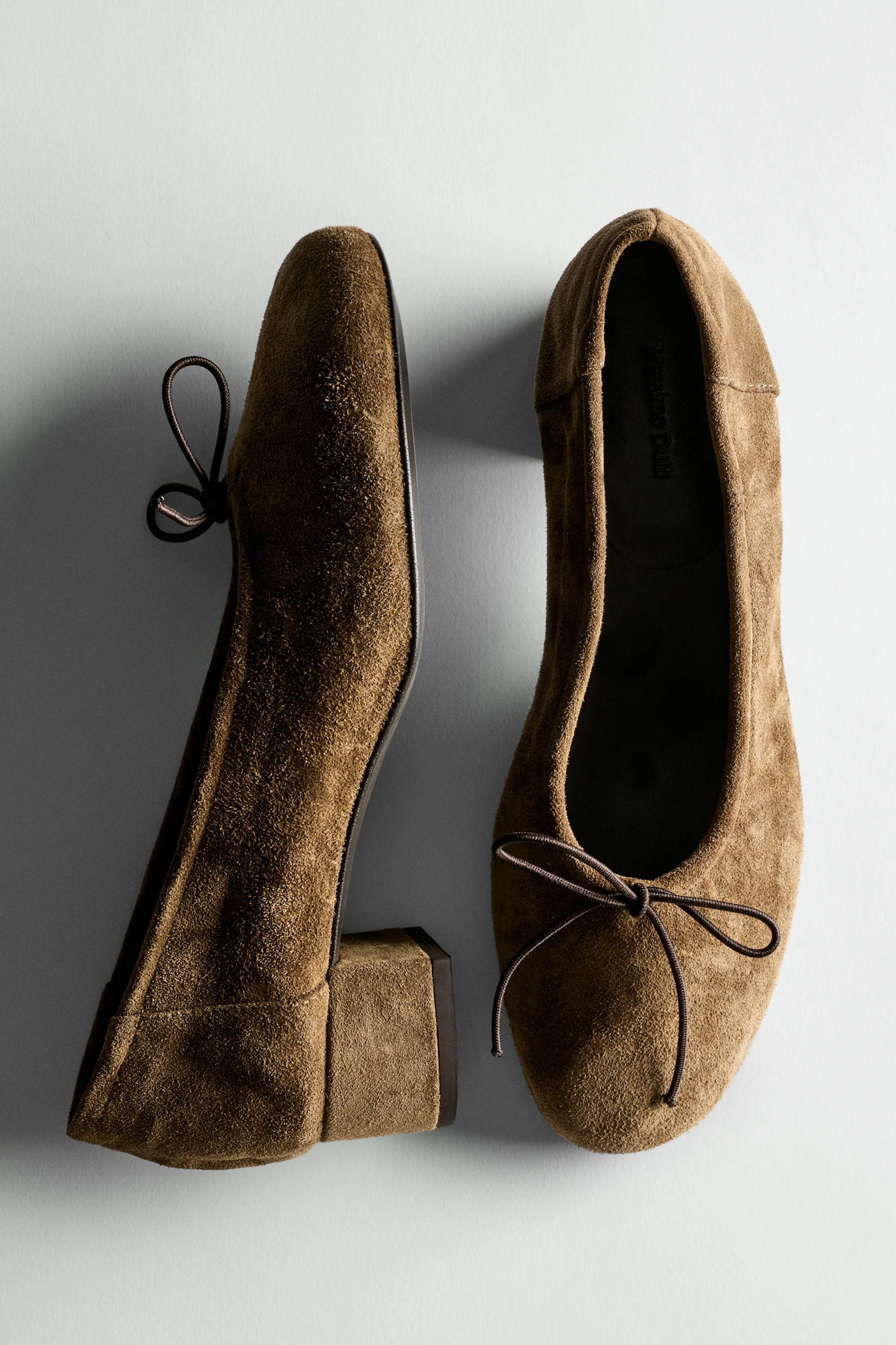 Massimo Dutti, High-Heel Ballerinas