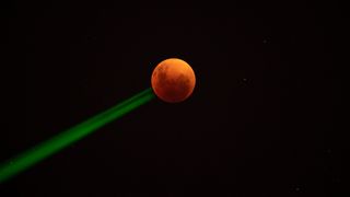 The total lunar eclipse was the longest since 1989.