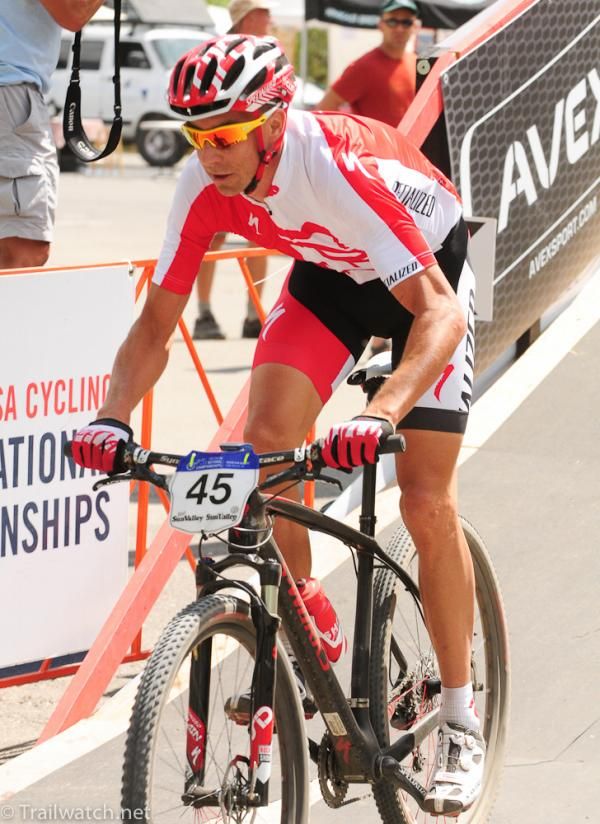 Todd Wells (Specialized) on his last lap