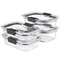 Rubbermaid Brilliance Glass Food Storage Set