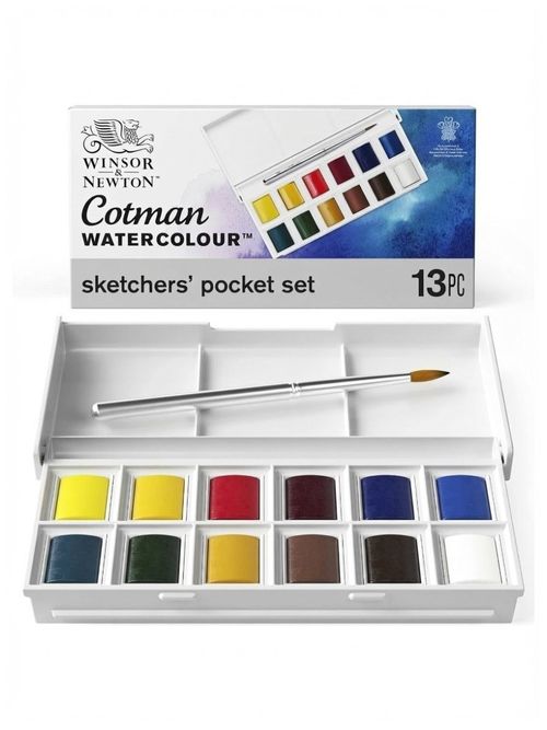 Cotman Watercolor Paint Set