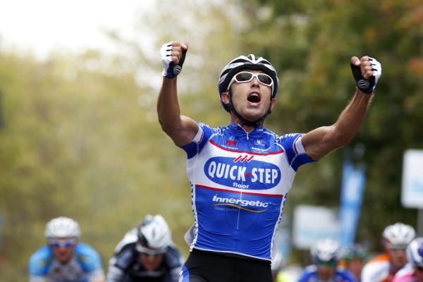 Dario Cataldo (Quick Step) celebrates