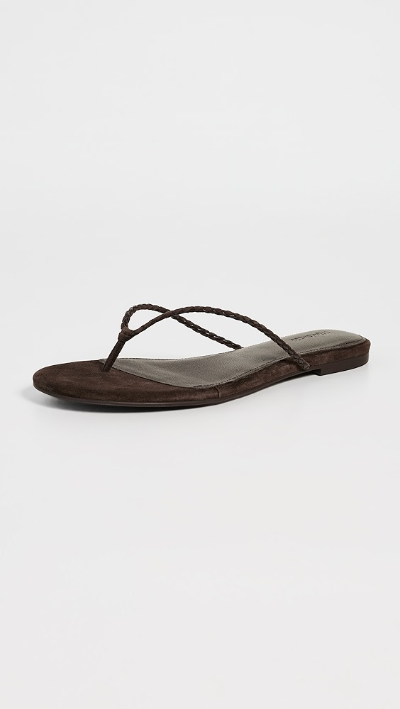 Madewell Ira Braided Thong Sandals