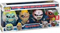 FUNKO POP! ROCKS: Iron Maiden - Eddie 4PK Glow in the Dark Box Set (AE Exclusive) - $49.99