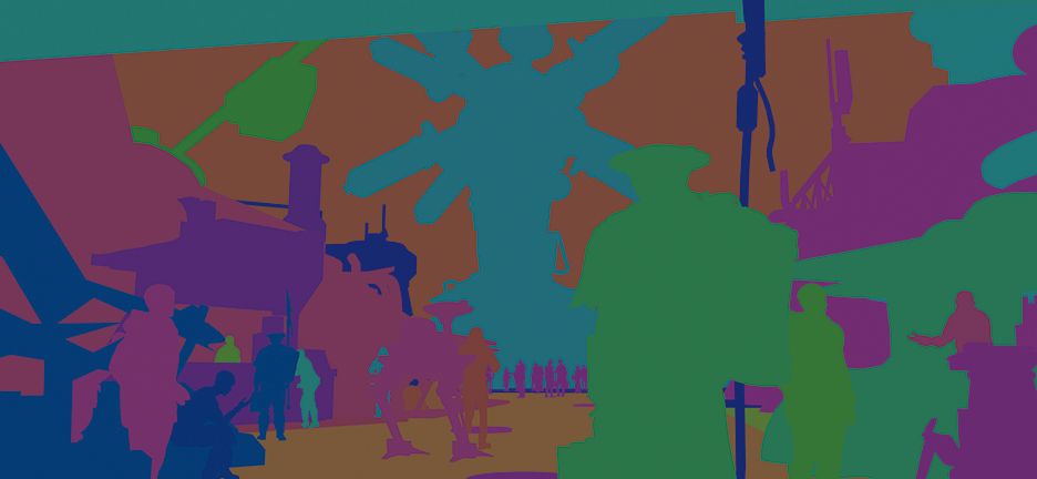 Concept art for a video game