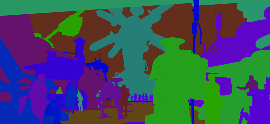 Concept art for a video game