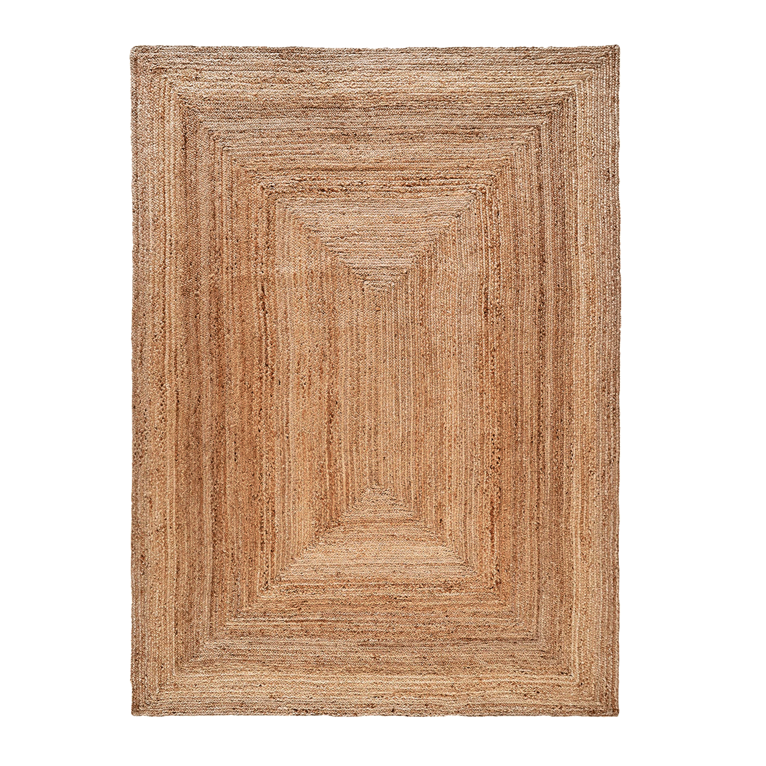 Wayfair Brambly Cottage Fosston Solid Colour Hand Woven Area Rug against a white background