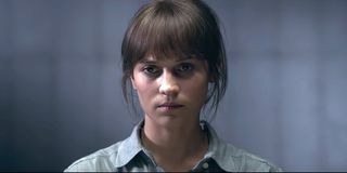 Alicia Vikander as Lucy Fly Earthquake Bird Netflix