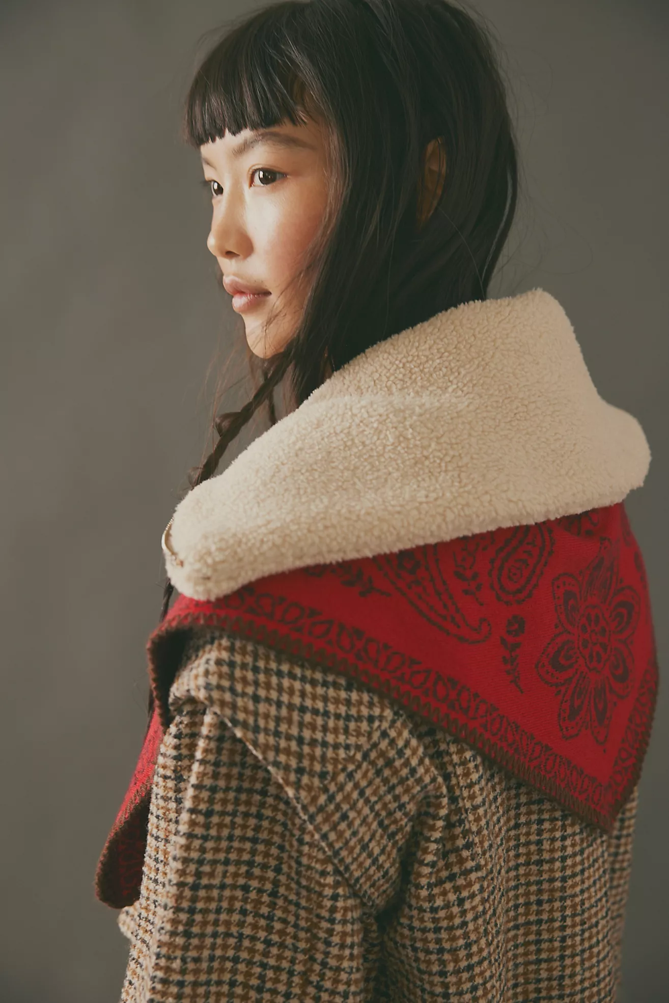 Carmen Knitted Triangle Bandana