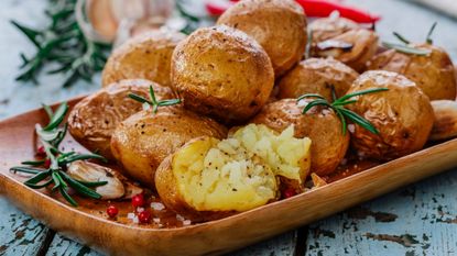 Roast potatoes