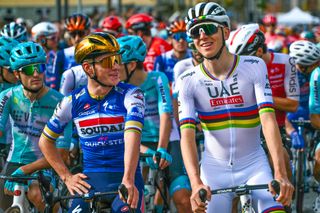 Evenepoel says the peloton awaits Pogačar's attacks like a "ticking time bomb"