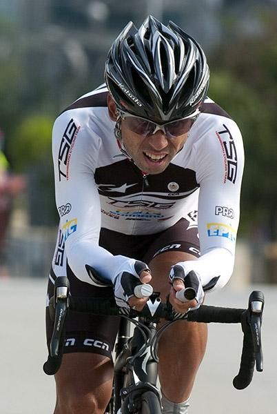 Shinichi Fukushima (Terengganu Cycling) from Japan in action during the time trial