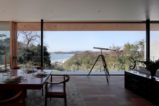 T3 house Kamakura living space looking out