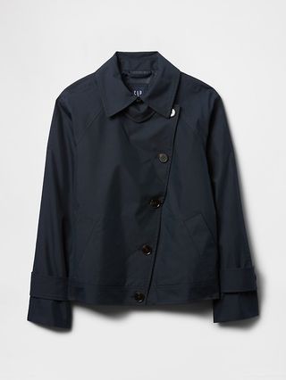 Asymmetrical Trench Jacket