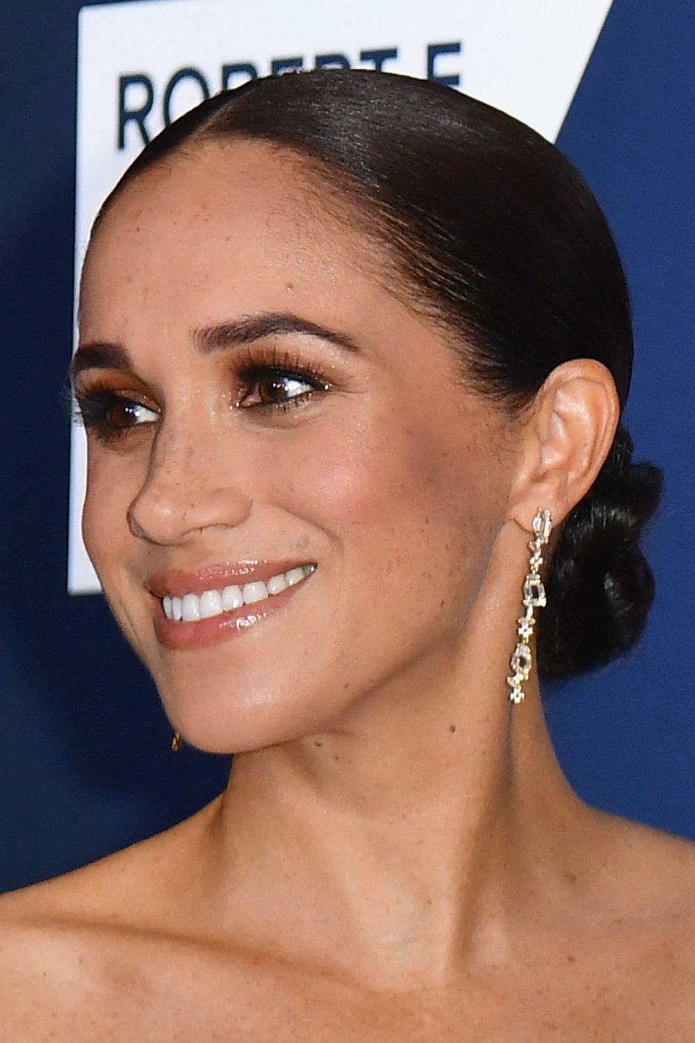 Meghan Markle bun: Meghan at the 022 Robert F. Kennedy Human Rights Ripple of Hope Award Gala