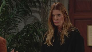 Michelle Stafford as Phyllis in black in The Young and the Restless