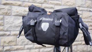 Image shows the Ortlieb Bar Pack which is one of the best bike handlebar bags