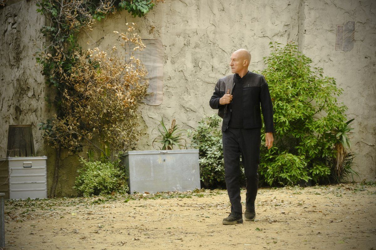 Sir Patrick Stewart as Jean-Luc Picard in "Star Trek: Picard" Episode 4: Absolute Candor.