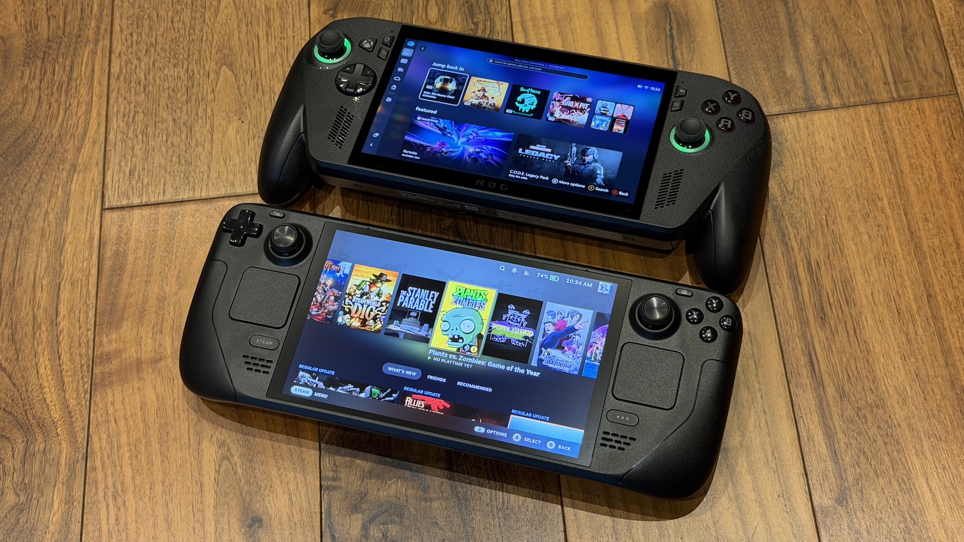 The ASUS ROG Xbox Ally X gaming handheld