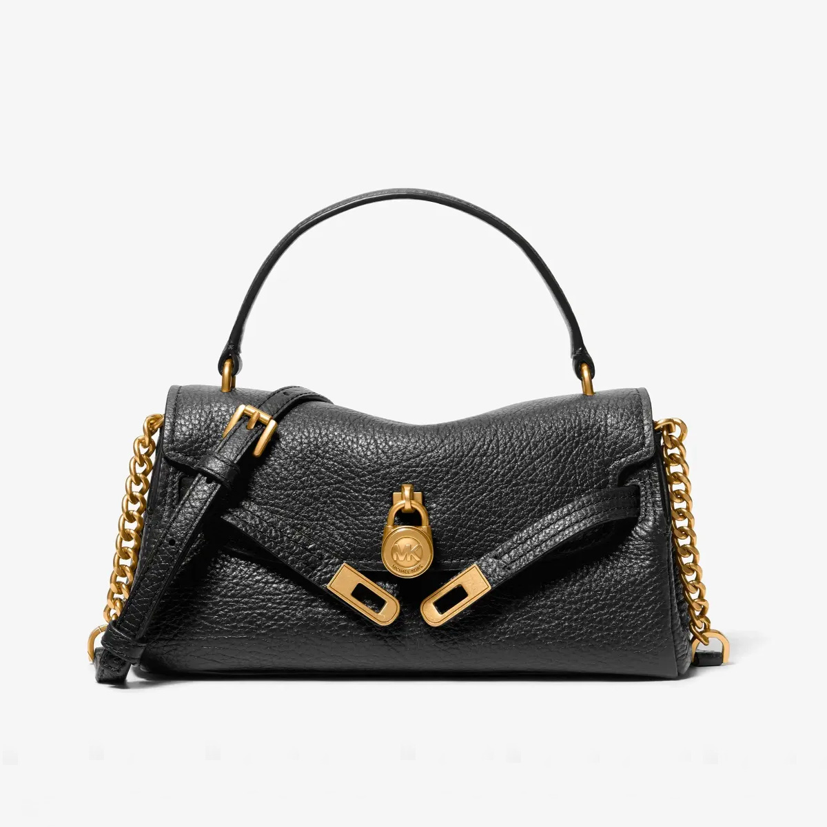 Michael Kors, Hamilton Moderne Extra-Small Textured Leather Slouchy Crossbody Bag