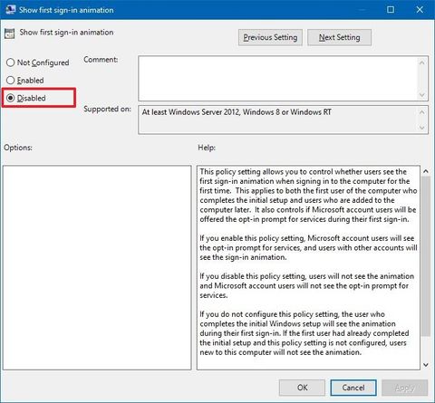 How to disable first sign-in animation on Windows 10 | Windows Central
