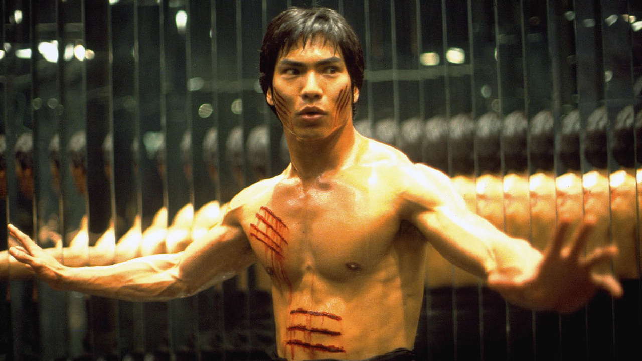 Jason Scott Lee in Dragon: The Bruce Lee Story.