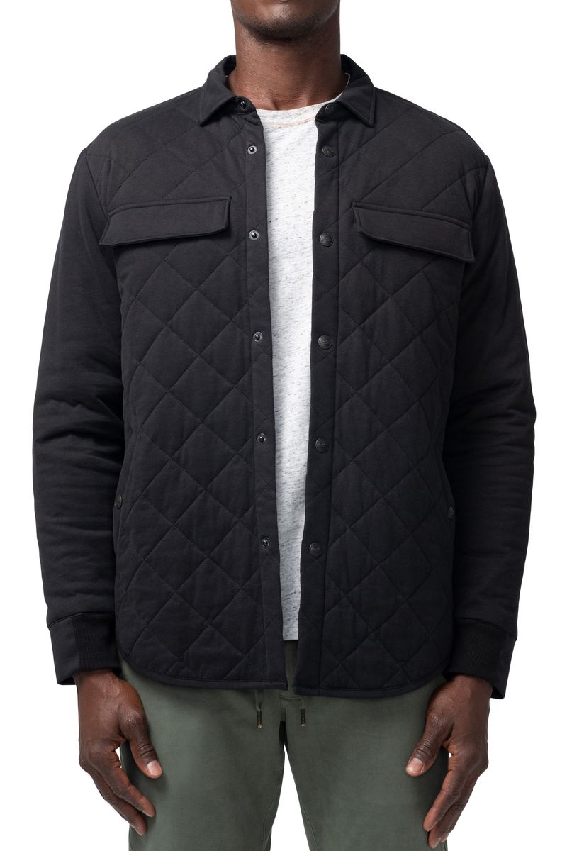 Good Man Brand Quilted Cotton Stadium Jacket