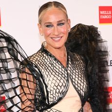 Sarah Jessica Parker attended the New York City Ballet fashion gala in a structural Iris Van Herpen gown with 3D wings
